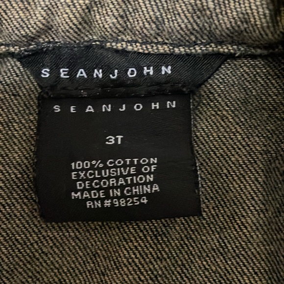 Kids Sean John denim jacket - Picture 2 of 3